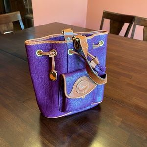 Dooney and Bourke Vintage Backpack Sling Bucket Bag
